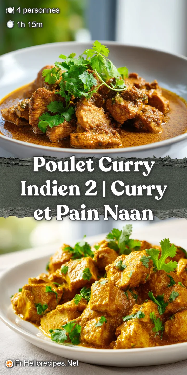 Gros plan sur des morceaux de poulet juteux napp&eacute;s d'une sauce onctueuse orange, avec un &eacute;clat de yaourt blanc frais.