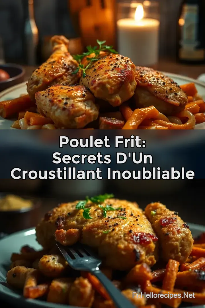 Poulet Frit: Secrets d' un Croustillant Inoubliable : ÉPINGLER POUR PLUS TARD Poulet Frit: Secrets d' un Croustillant Inoubliable