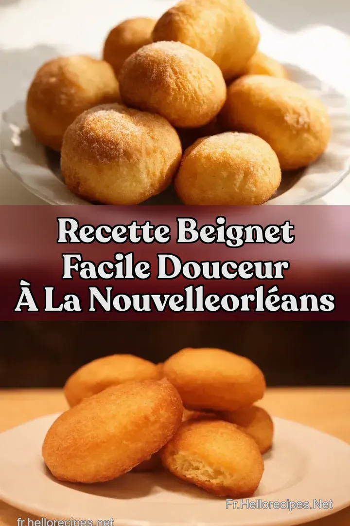 Recette Beignet Facile Douceur à la NouvelleOrléans
