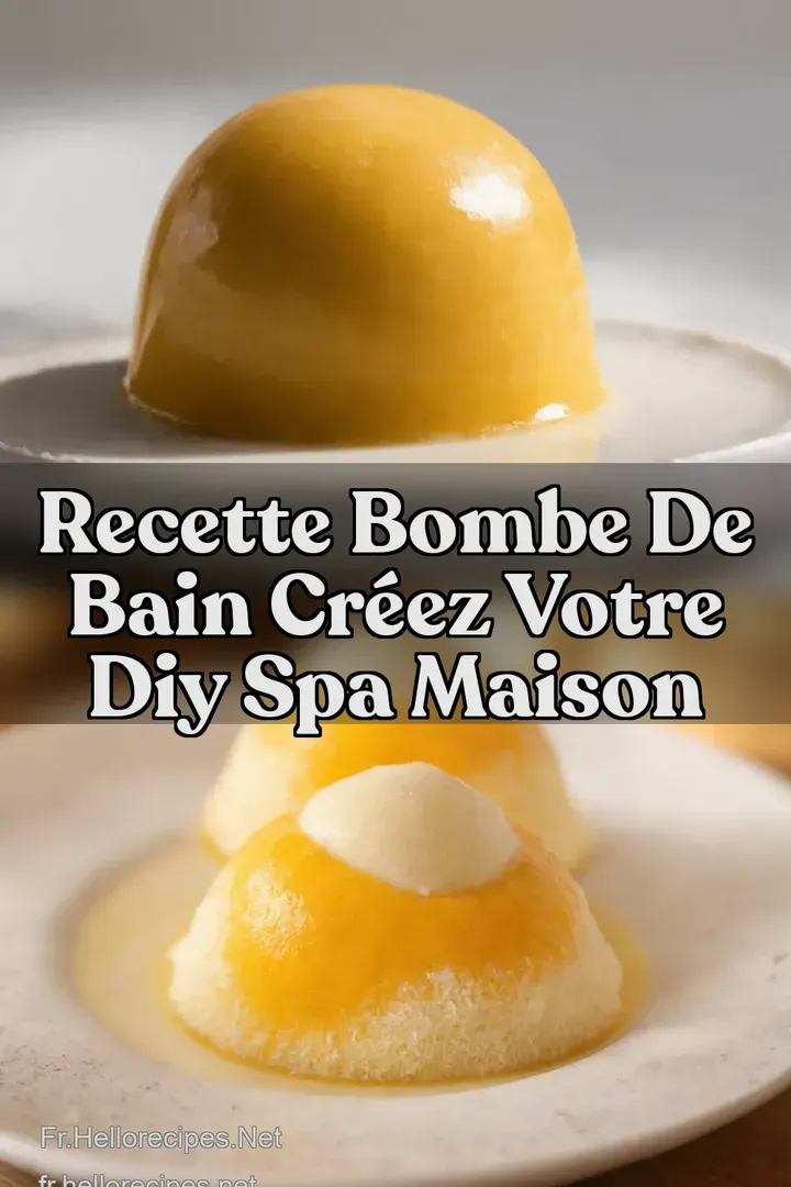 Recette Bombe de Bain Cr&eacute;ez Votre DIY Spa Maison
