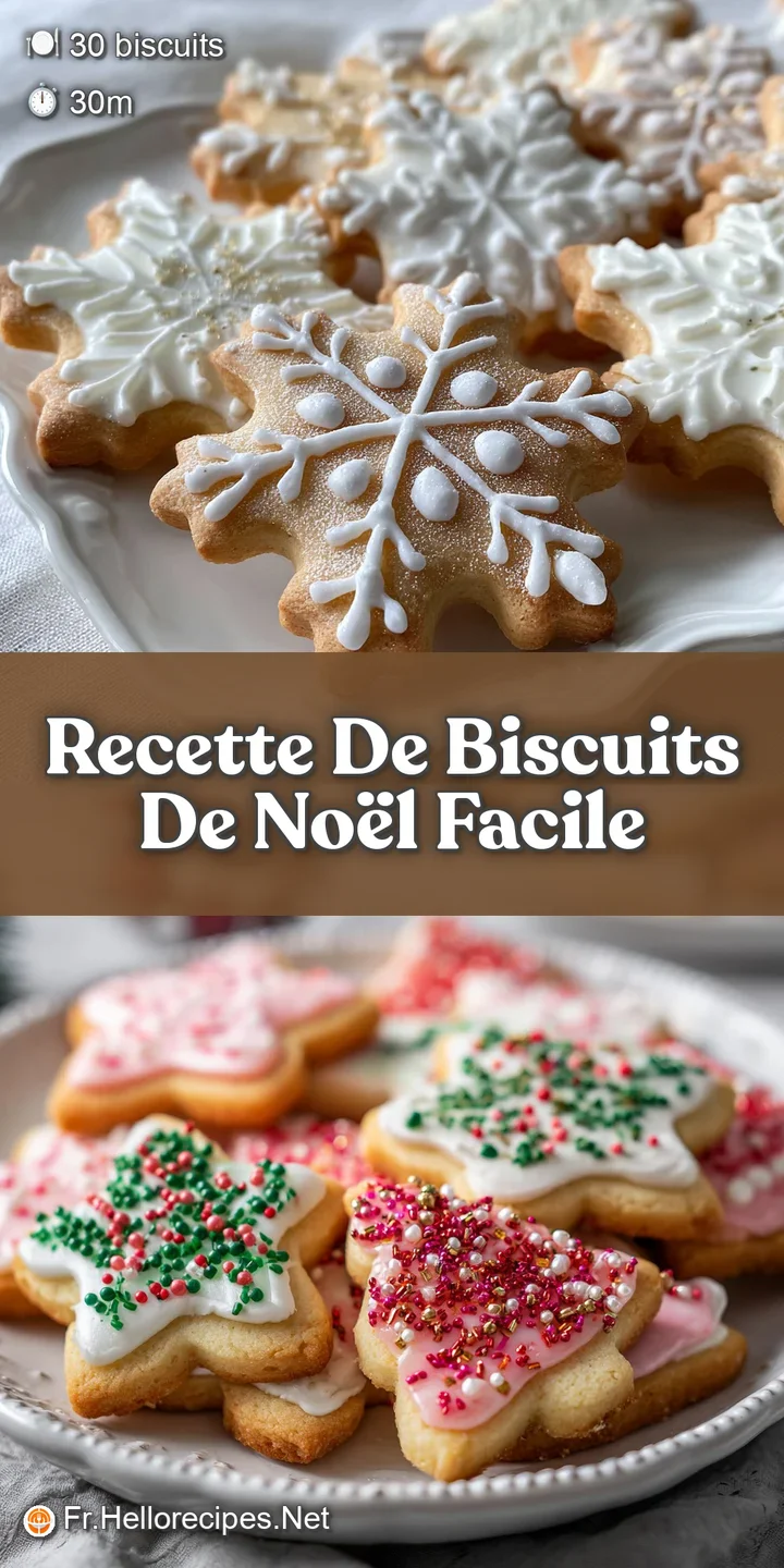 Close-up reveals a perfectly baked Christmas cookie with smooth, glossy icing and sprinkles, tempting with a hint of vanil...