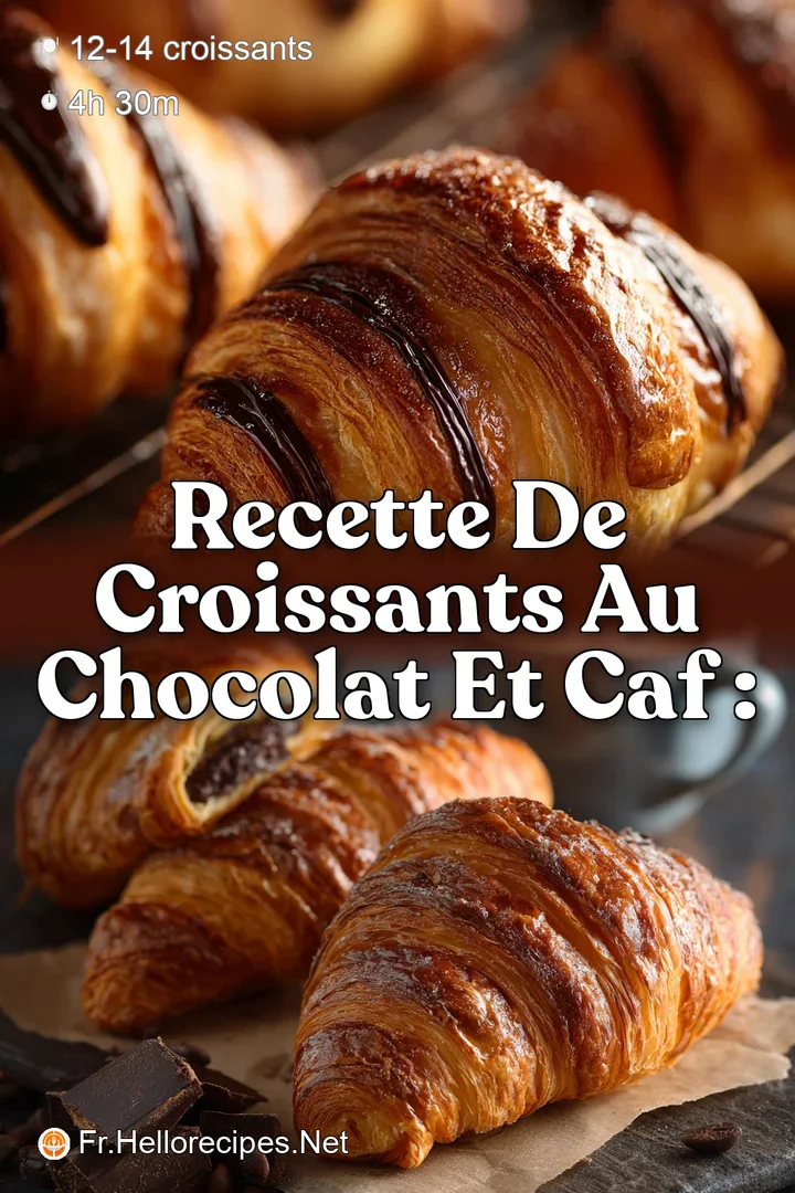 recette de croissants au chocolat et caf :