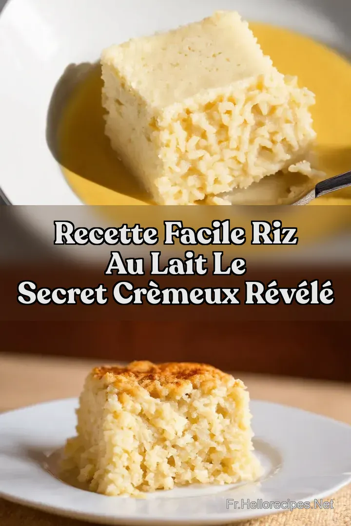 Recette Facile Riz Au Lait Le Secret Cr&egrave;meux R&eacute;v&eacute;l&eacute;