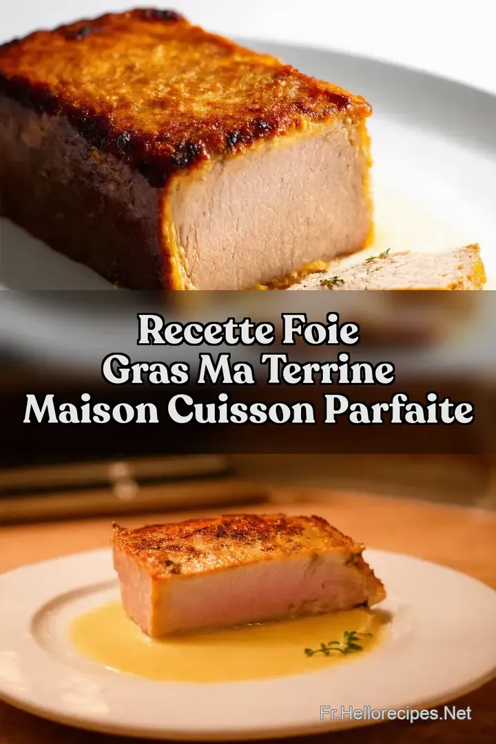 Recette Foie Gras Ma Terrine Maison Cuisson Parfaite