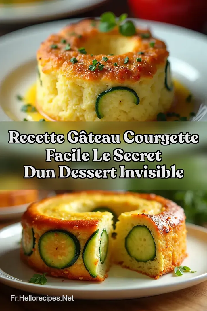 Recette G&acirc;teau Courgette Facile Le Secret dun Dessert Invisible
