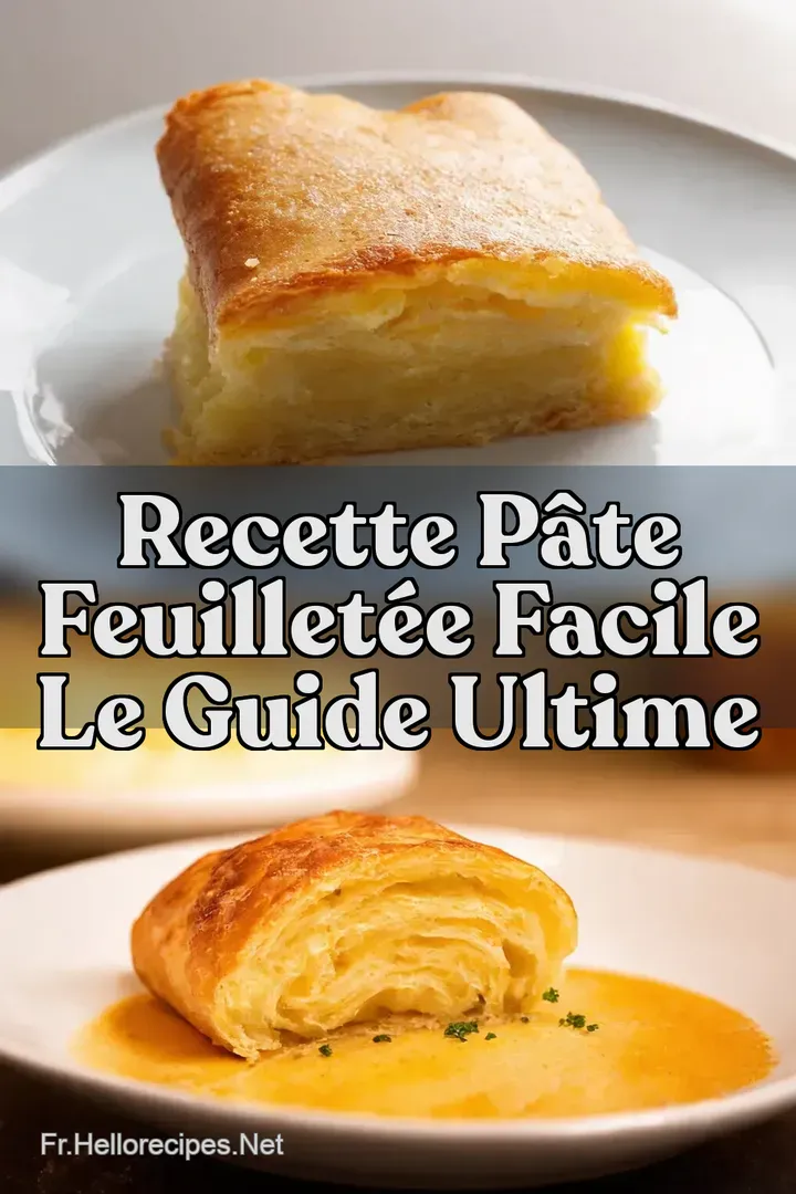 Recette P&acirc;te Feuillet&eacute;e Facile Le Guide Ultime