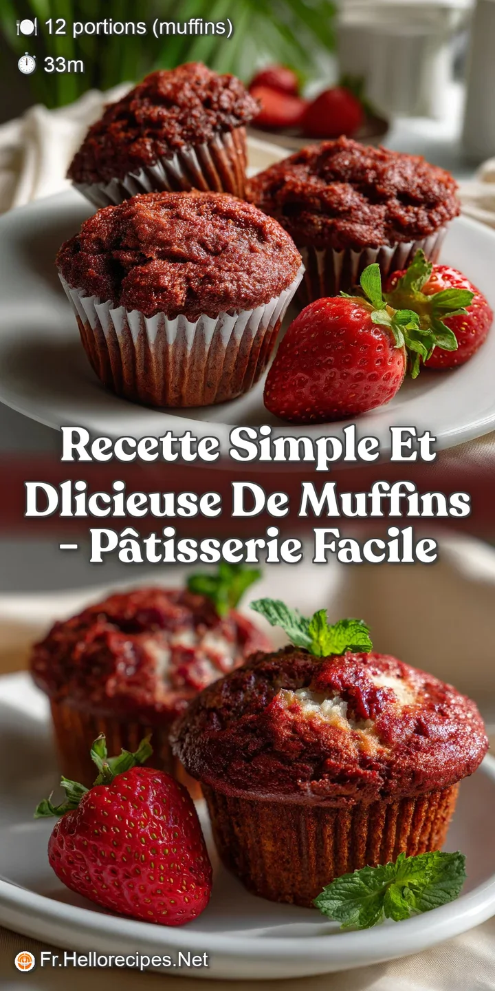 Recette Simple Et Dlicieuse De Muffins - P&acirc;tisserie Facile