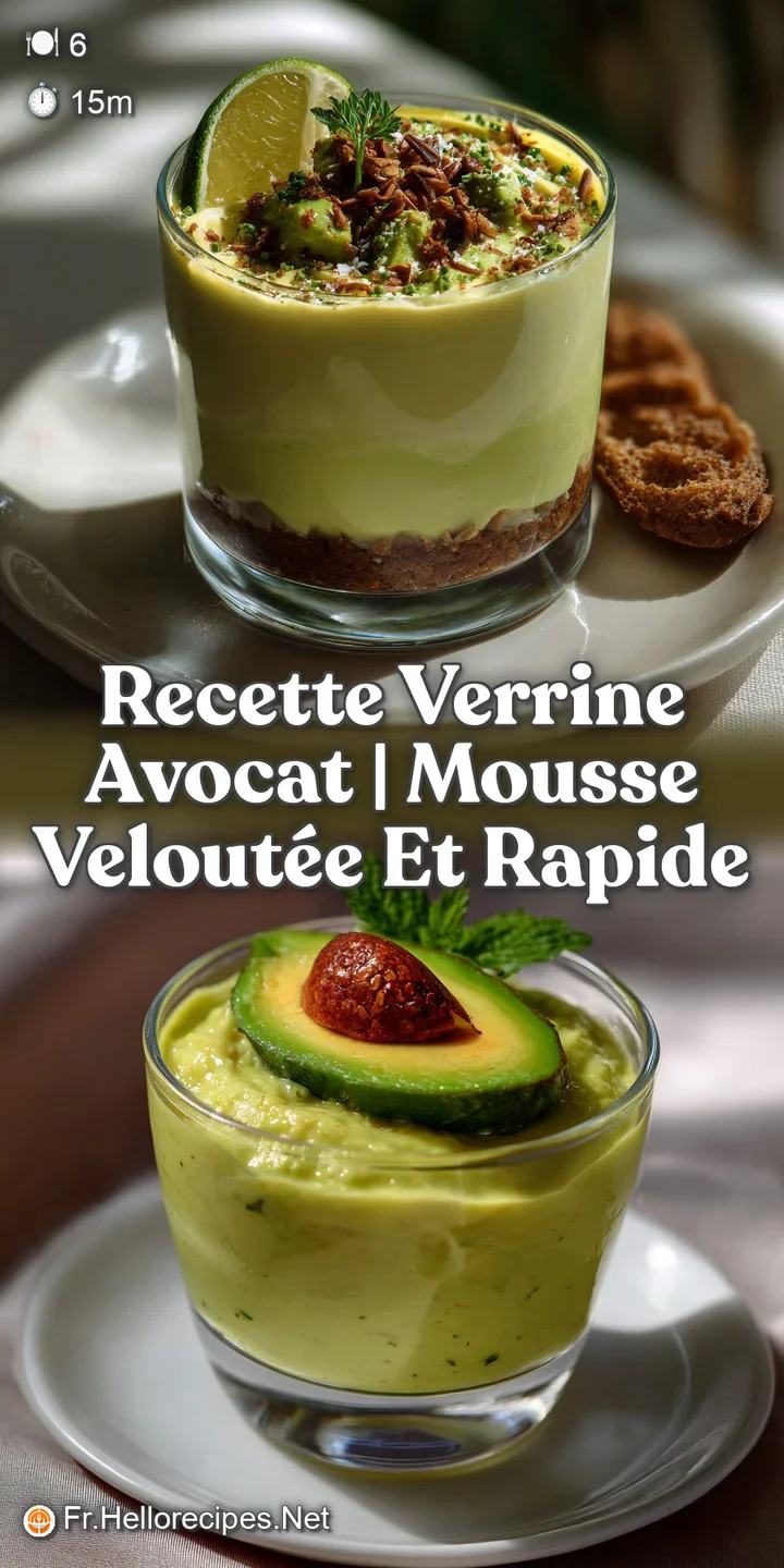 Close-up of a smooth, velvety avocado mousse. The rich green is contrasted by the creamy swirl on top, enticing the eye wi...