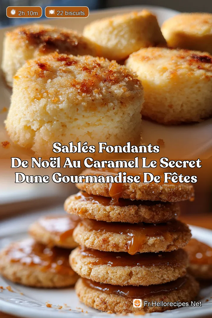 Sablés Fondants de Noël au Caramel Le Secret dune Gourmandise de Fêtes