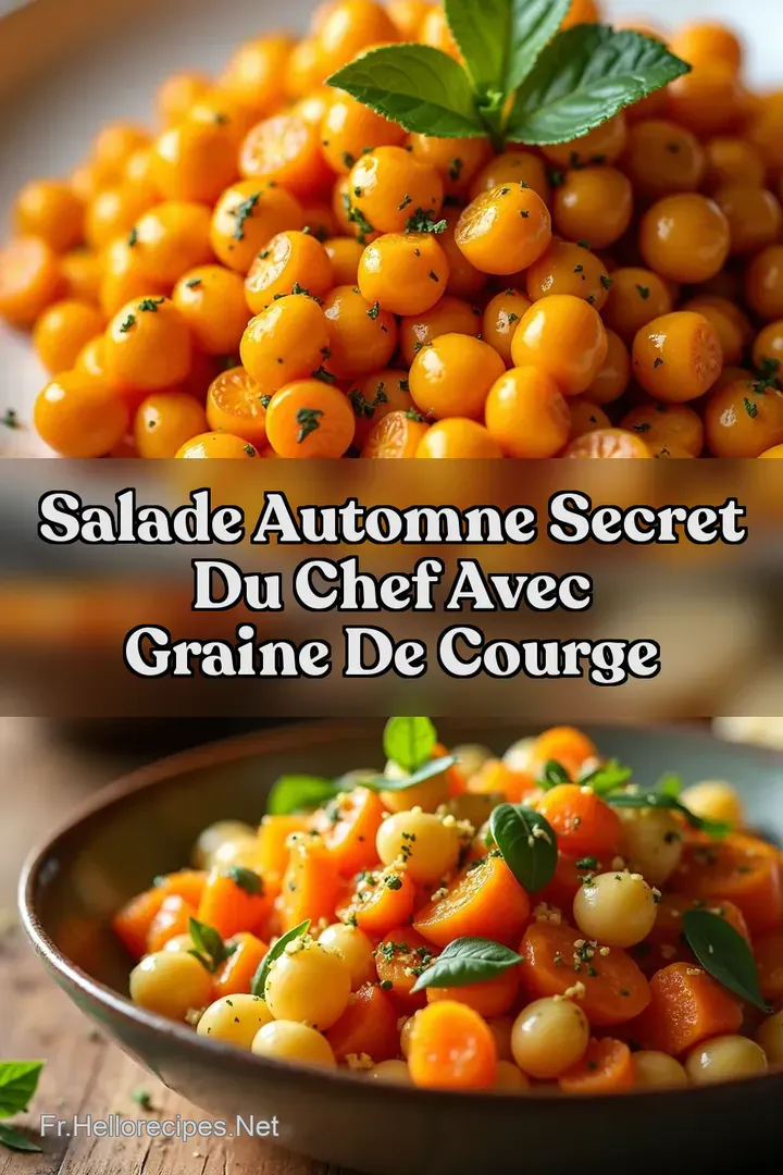 Salade Automne Secret du Chef avec Graine De Courge