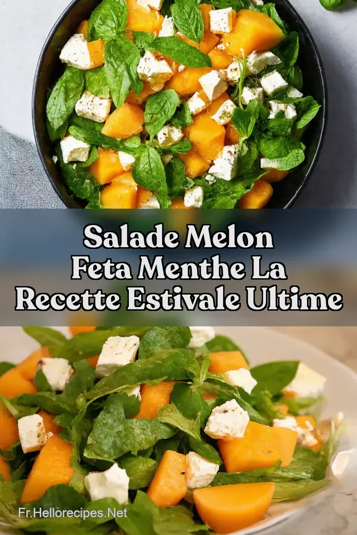 Salade Melon Feta Menthe La Recette Estivale Ultime