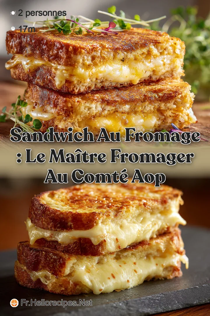 Sandwich au fromage : Le Ma&icirc;tre Fromager au Comt&eacute; AOP