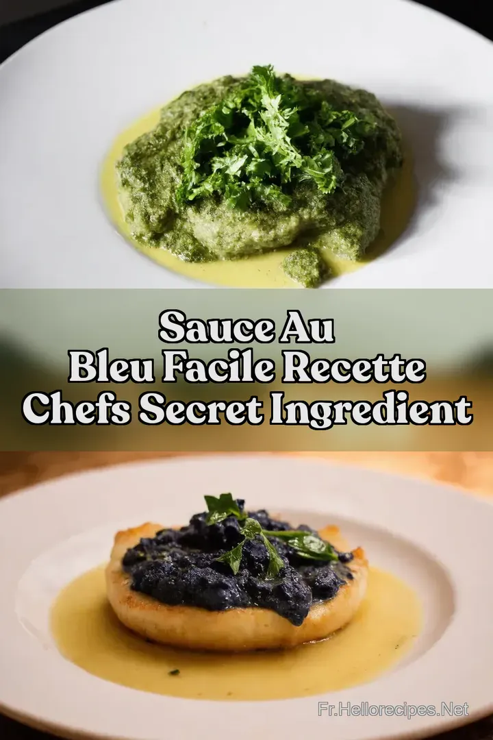 Sauce au bleu facile Recette Chefs Secret Ingredient