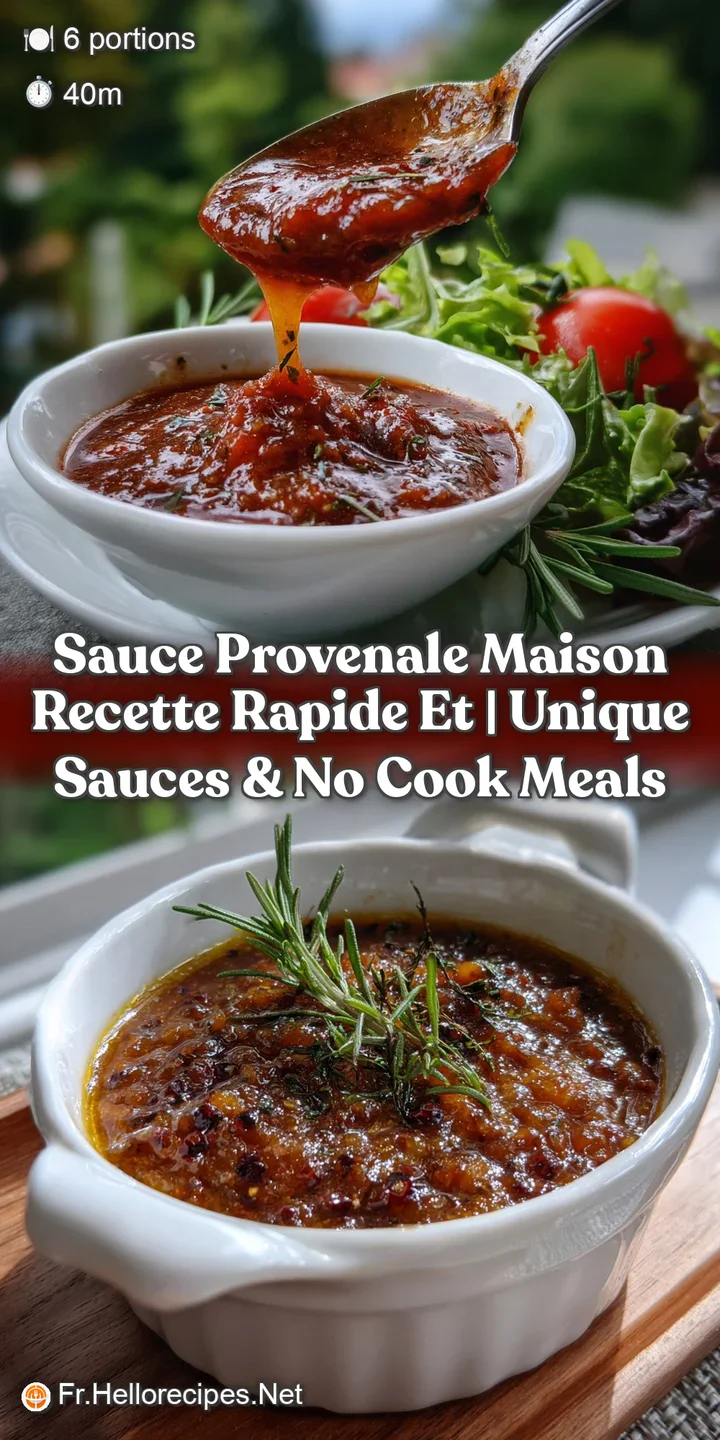 Vibrant red sauce with visible chunks of tomatoes, glistening with oil, and garnished with fresh green herbs.