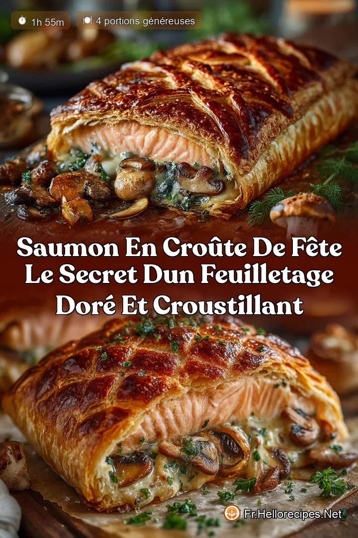 Saumon en Cro&ucirc;te de F&ecirc;te Le Secret dun Feuilletage Dor&eacute; et Croustillant