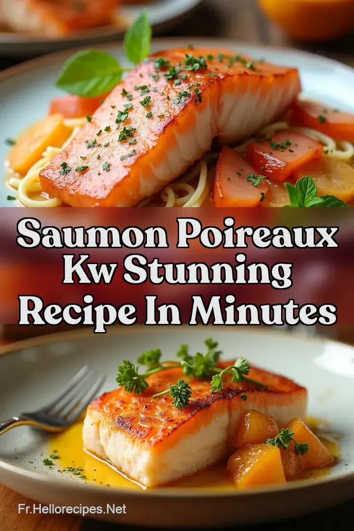 Saumon Poireaux kw Stunning Recipe in Minutes