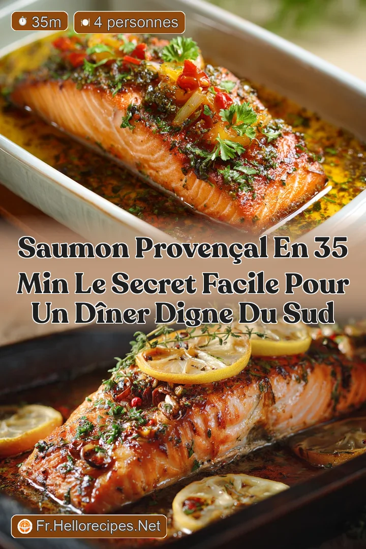 Saumon Proven&ccedil;al en 35 min Le Secret Facile pour un D&icirc;ner digne du Sud