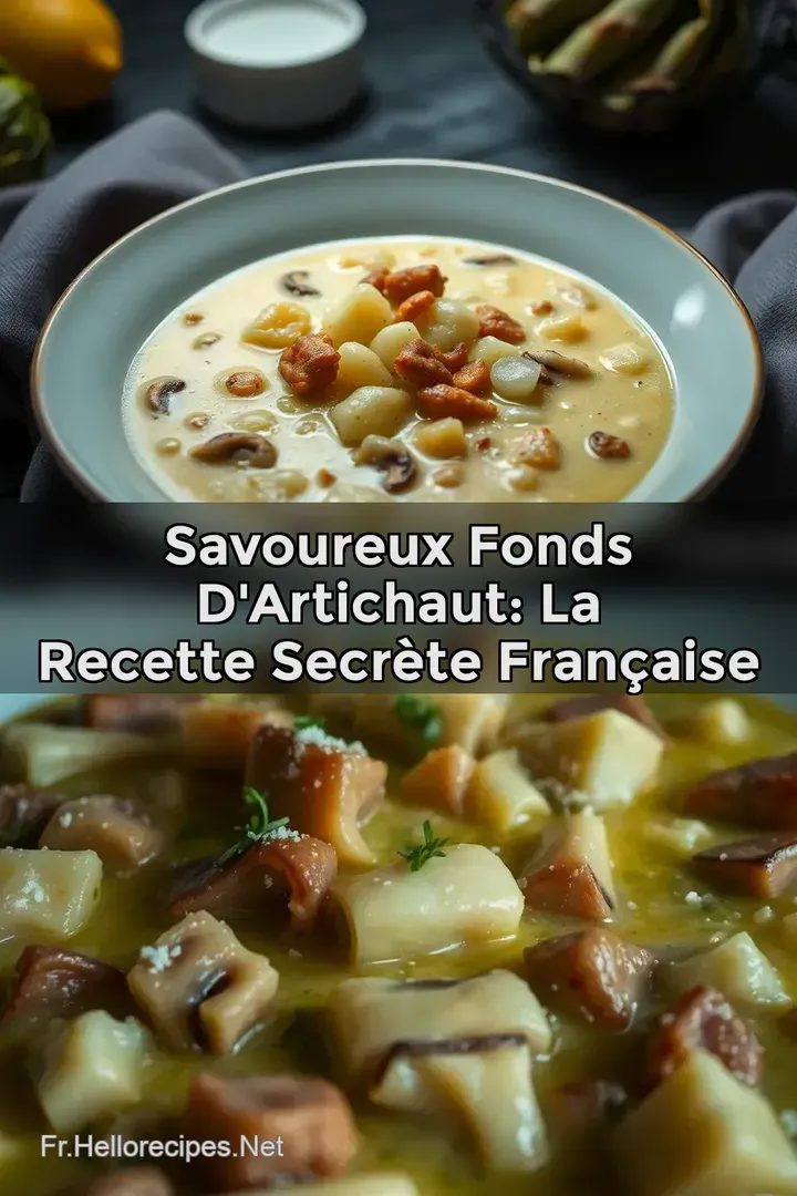 Savoureux Fonds d' Artichaut: La Recette Secrète Française : ÉPINGLER POUR PLUS TARD Savoureux Fonds d' Artichaut: La Recette Secrète Française