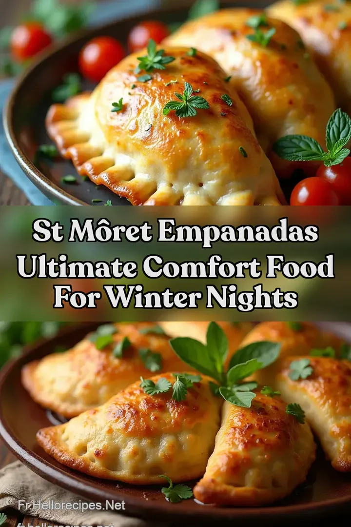 St M&ocirc;ret Empanadas Ultimate Comfort Food for Winter Nights