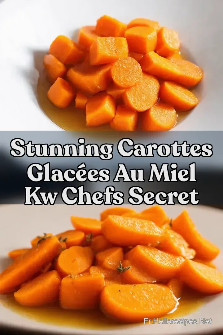 Stunning Carottes Glac&eacute;es au Miel kw Chefs Secret