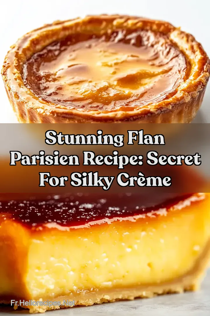 Stunning Flan Parisien Recipe: Secret For Silky Crème