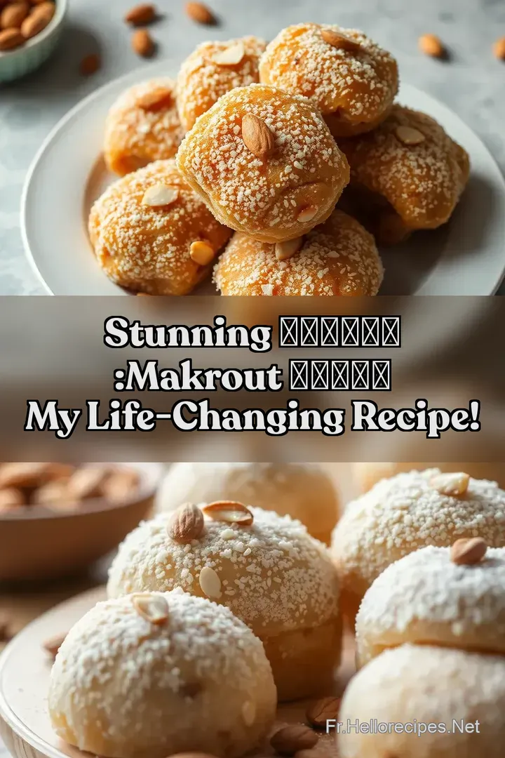 Stunning حلويات عربية Makrout: My Life-Changing Recipe! : ÉPINGLER POUR PLUS TARD Stunning حلويات عربية Makrout: My Life-Changing Recipe!