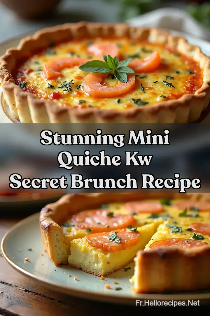 Stunning Mini Quiche kw Secret Brunch Recipe