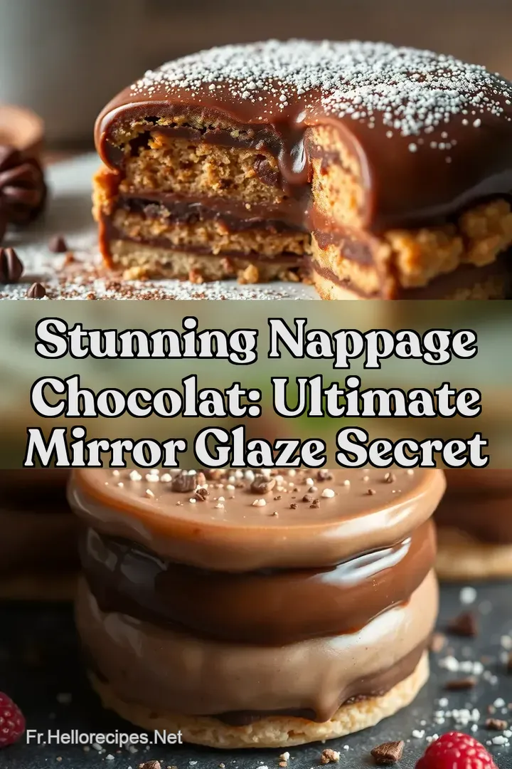 Stunning Nappage Chocolat: Ultimate Mirror Glaze Secret