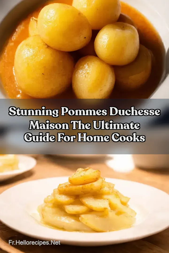 Stunning Pommes Duchesse Maison The Ultimate Guide For Home Cooks