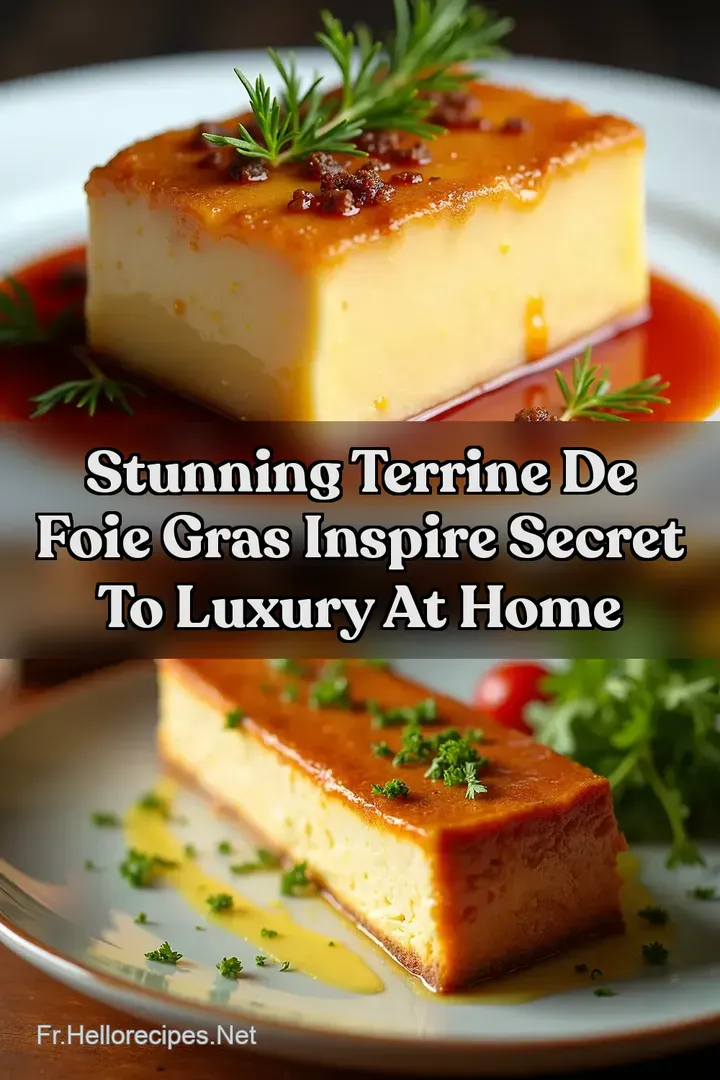 Stunning Terrine de Foie Gras Inspire Secret to Luxury at Home