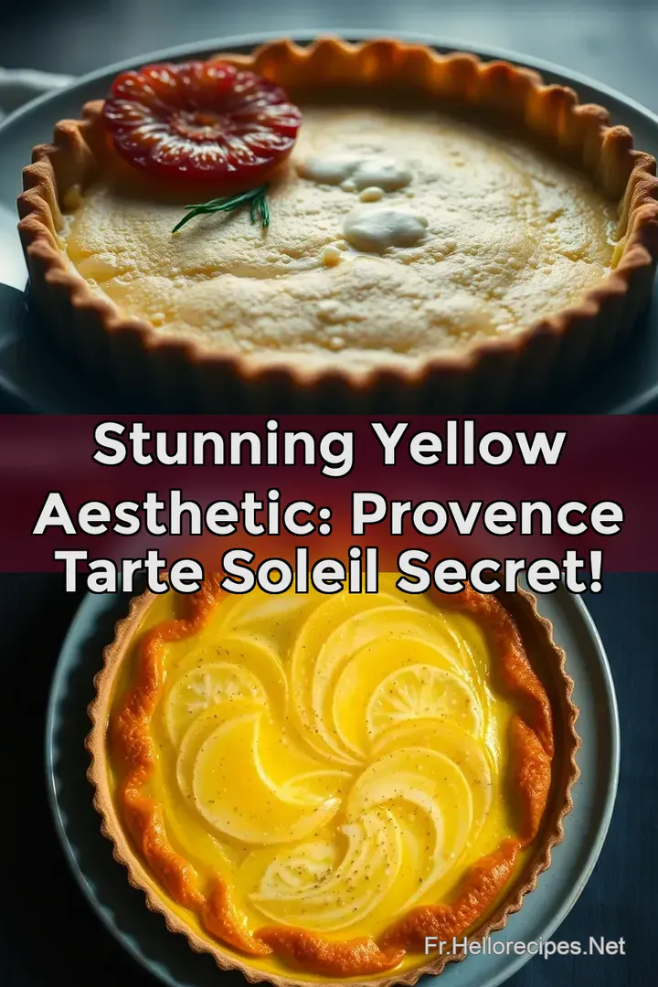 Stunning Yellow Aesthetic: Provence Tarte Soleil Secret!