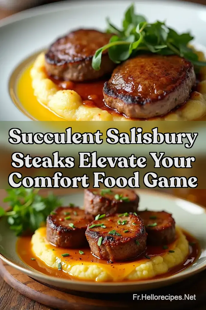 Succulent Salisbury Steaks Elevate Your Comfort Food Game