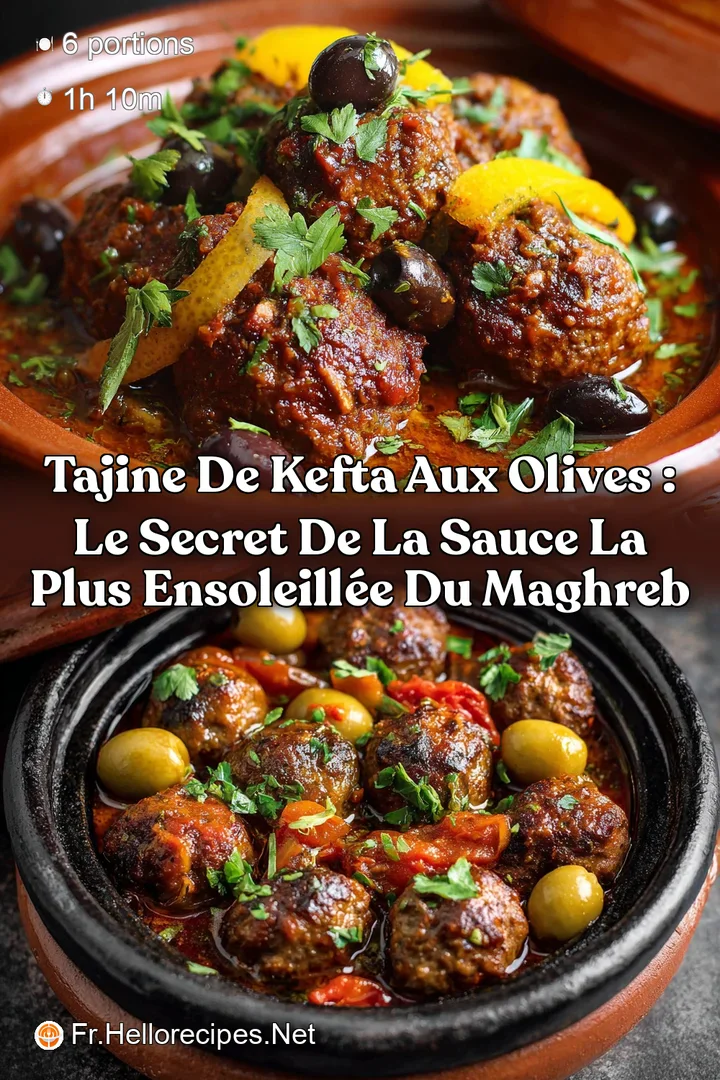 Tajine de Kefta aux Olives : Le Secret de la Sauce la Plus Ensoleill&eacute;e du Maghreb