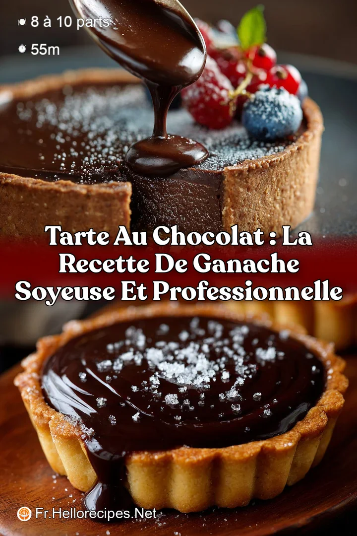 Tarte au chocolat : La recette de ganache soyeuse et professionnelle