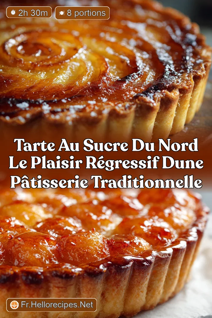 Tarte au Sucre du Nord Le plaisir r&eacute;gressif dune p&acirc;tisserie traditionnelle