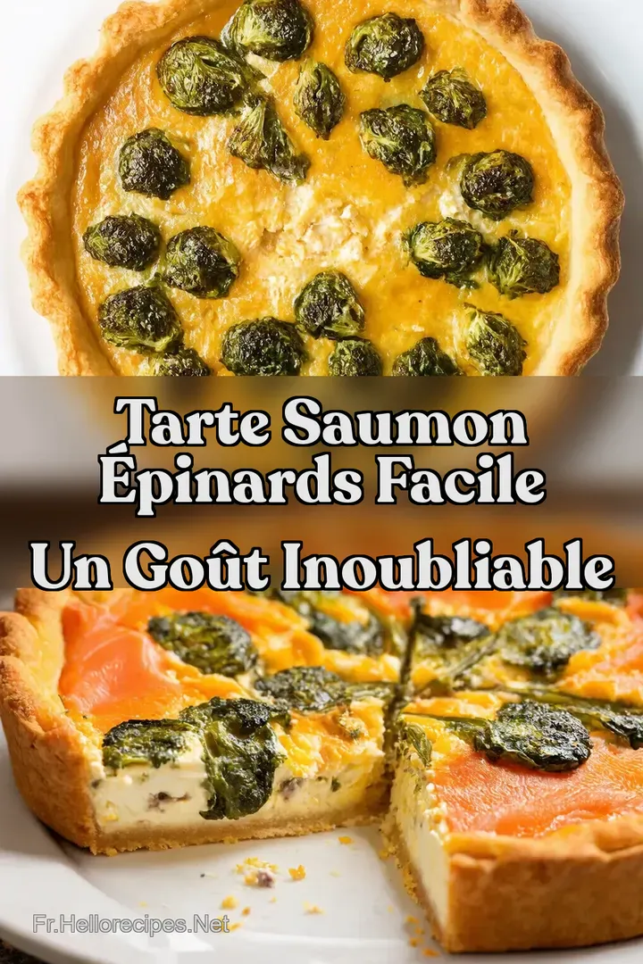 Tarte Saumon &Eacute;pinards Facile Un Go&ucirc;t Inoubliable