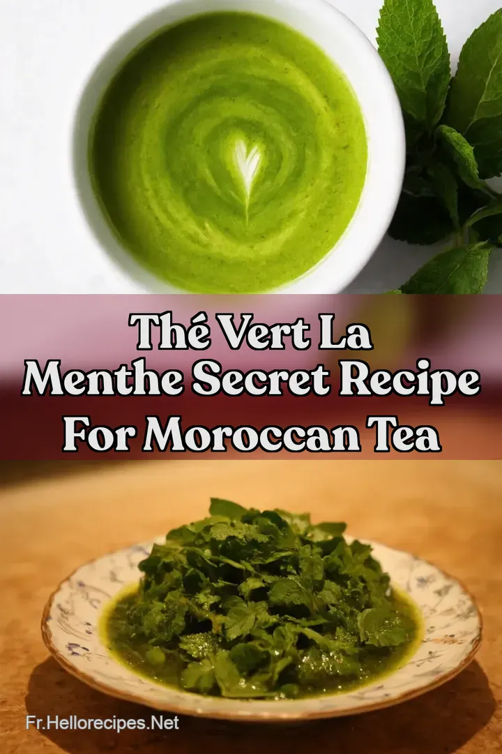 Th&eacute; Vert La Menthe Secret Recipe For Moroccan Tea