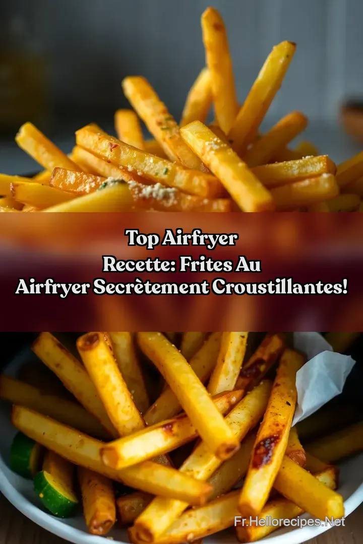 Top Airfryer Recette: Frites au Airfryer Secrètement Croustillantes! : ÉPINGLER POUR PLUS TARD Top Airfryer Recette: Frites au Airfryer Secrètement Croustillantes!