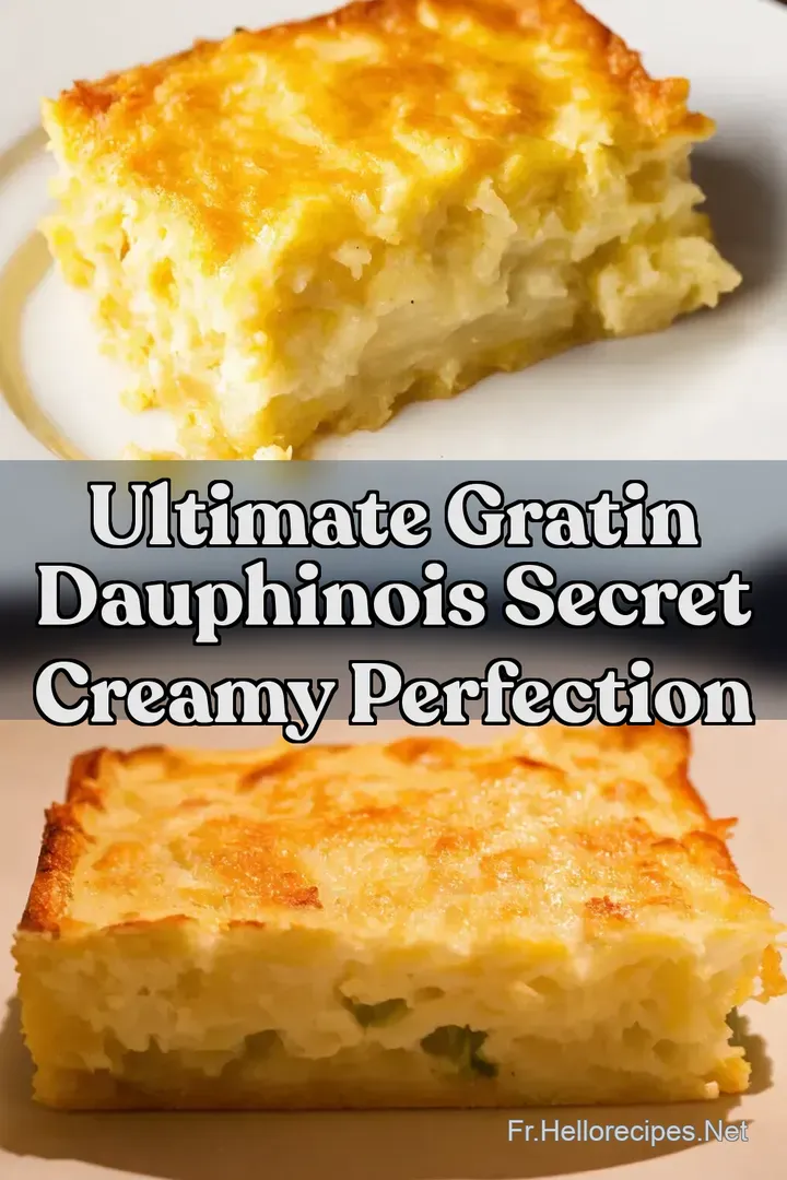 Ultimate Gratin Dauphinois Secret Creamy Perfection : ÉPINGLER POUR PLUS TARD Ultimate Gratin Dauphinois Secret Creamy Perfection