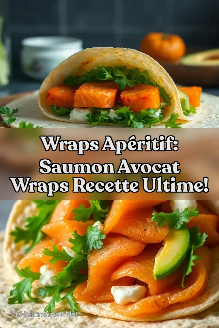 Wraps Apéritif: Saumon Avocat Wraps Recette Ultime! : ÉPINGLER POUR PLUS TARD Wraps Apéritif: Saumon Avocat Wraps Recette Ultime!
