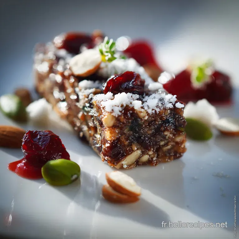 Barres D&eacute;nergie Aux Dattes V&eacute;ganes La Recette Crue Rapide Et Gourmande presentation