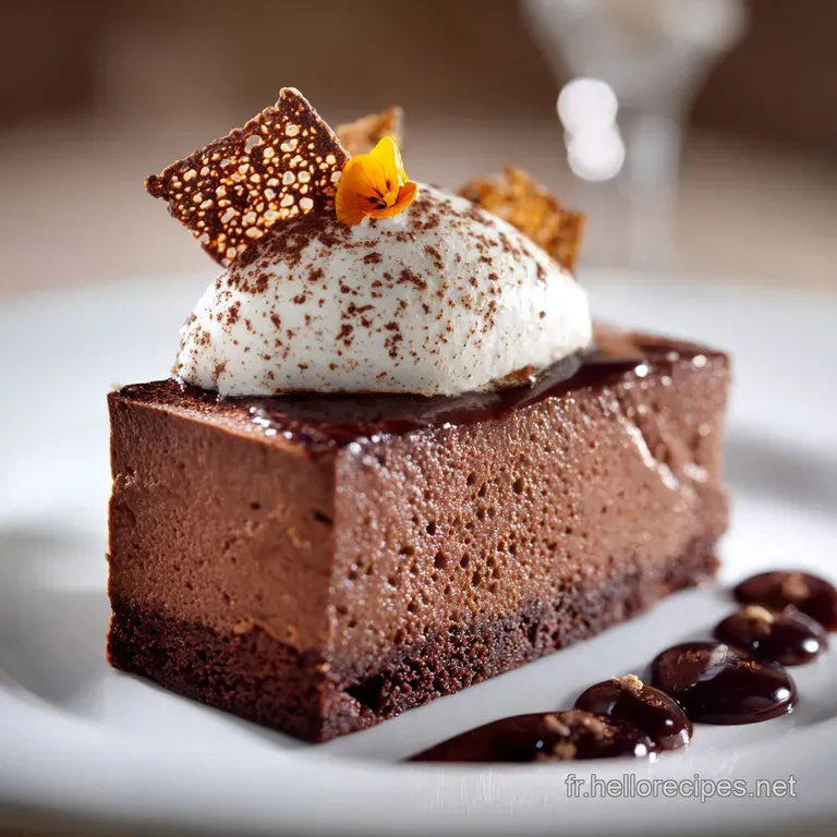 Les Barres Glacées au Chocolat Triple Crème Le Plaisir Glouton