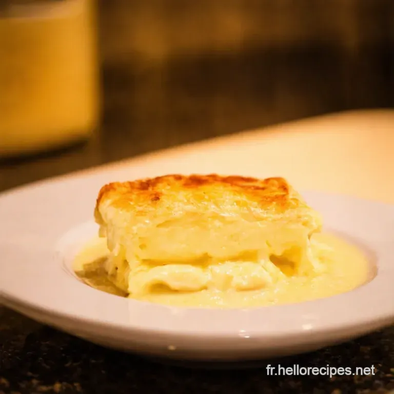 Béchamel Facile à la Maïzena La Sauce Blanche Parfaite presentation