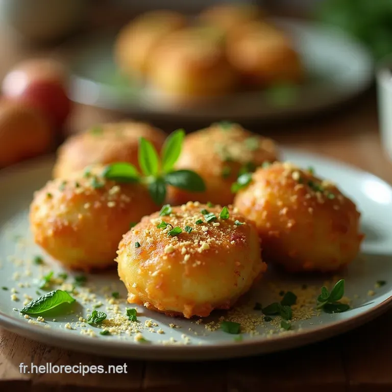 Les Petits Nuages Verts Beignets de Courgettes à la Menthe Fraîche presentation