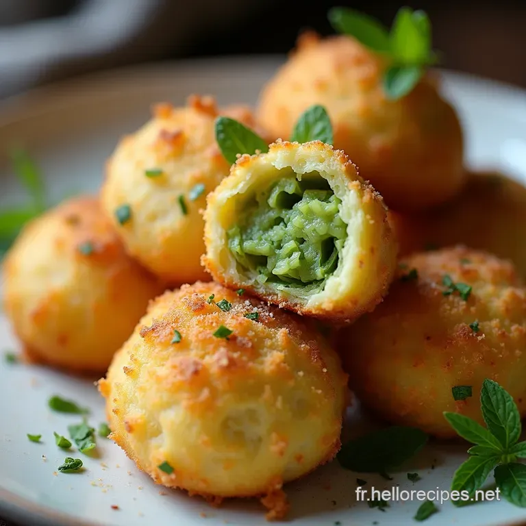 Recette Facile Beignets de Courgettes Moelleux à la Menthe Fraîche
