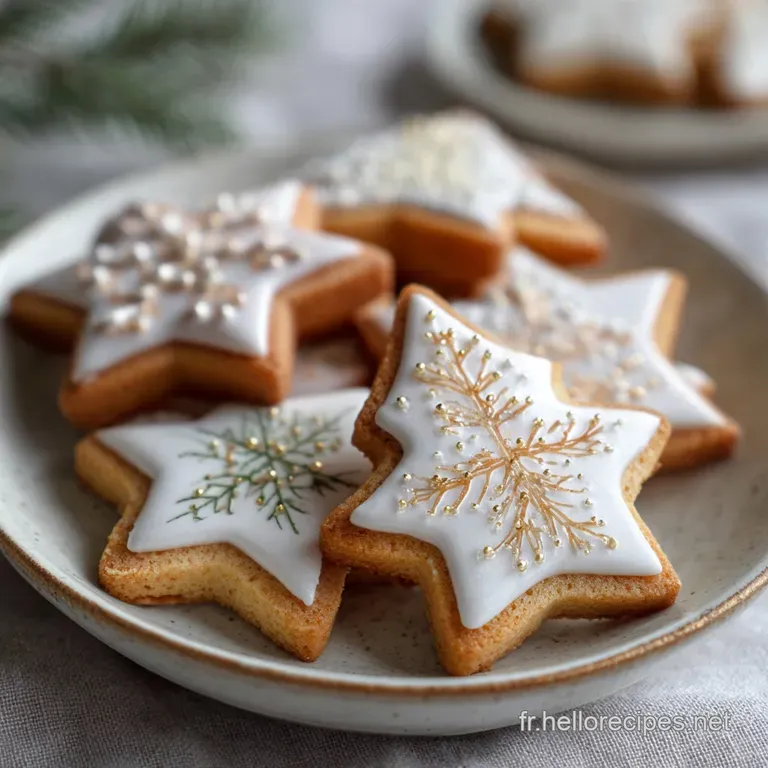 Biscuit de No&euml;l: Texture Sabl&eacute;e Scientifique