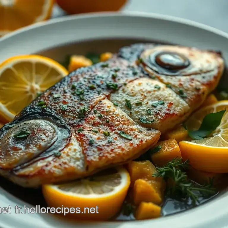 Recette Black Bass : Poisson Sauté aux Agrumes et Herbes Fraîches