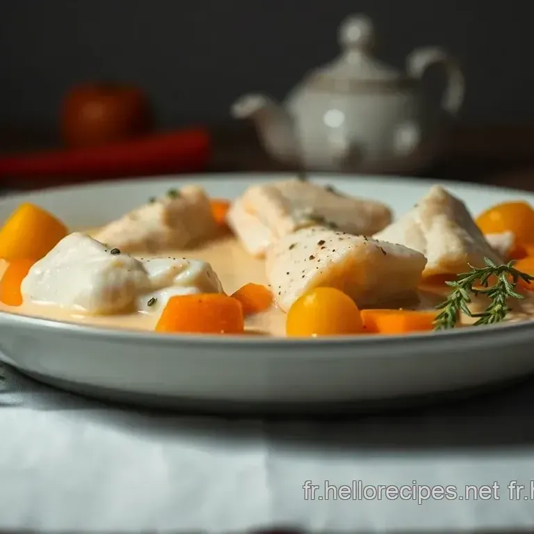 Blanquette de Poisson à la Crème – Une Douceur Marine