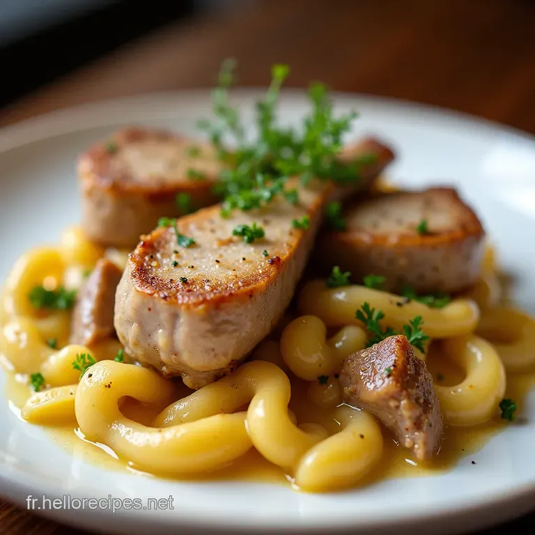 La Vraie Blanquette de Veau à lAncienne Crémée Douceur et Tradition