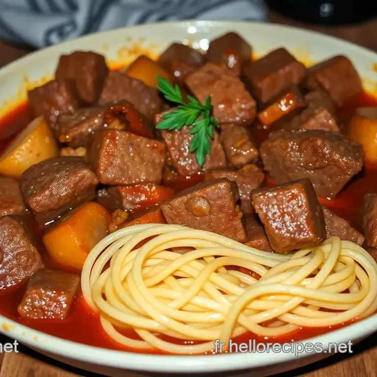 Boeuf Bourguignon de Grand-Mère : Le Classique Réconfortant